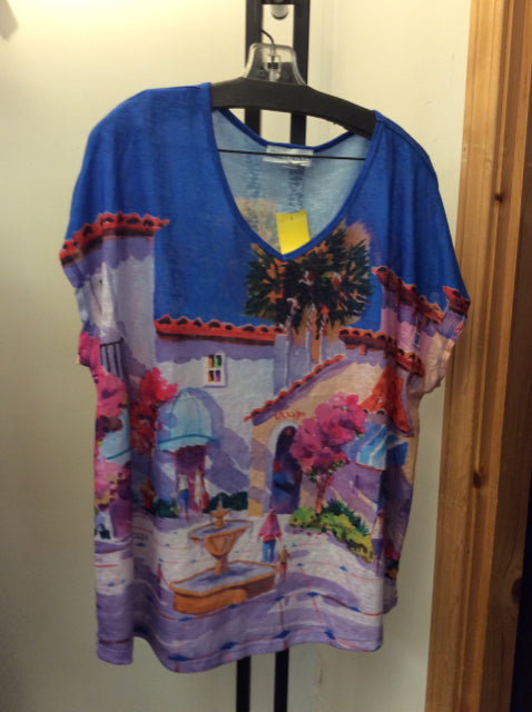 Size 2X Multi color jersey