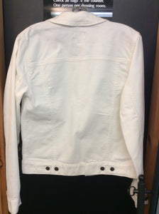 Express Size XS White Men's jacket (Outerwear)