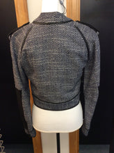 Load image into Gallery viewer, Sass &amp; Bide Size 4 black/white Jacket