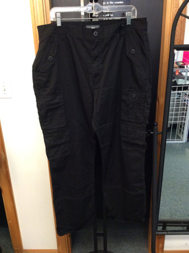 PJMARK Size 38 Black Men's - Khakis