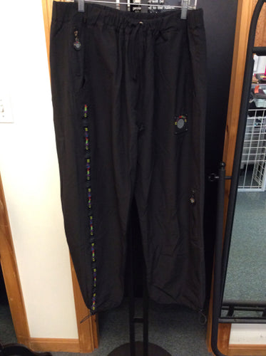 Solbiato Size 2X Black Men's - sweat pants