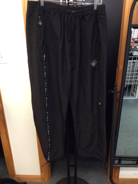 Solbiato Size 2X Black Men's - sweat pants