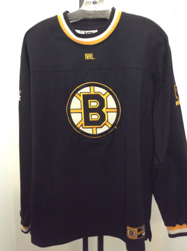 NHL Size L Black/Gold Men's Jersey