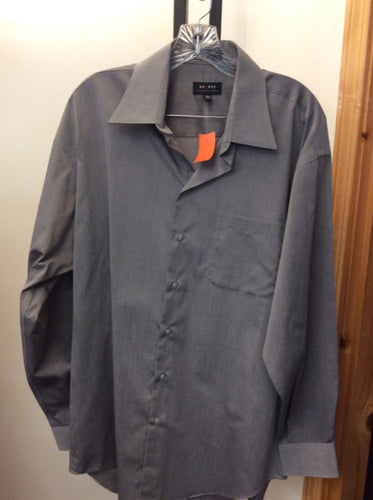 axcess Size 16.5 X 34-35 Gray Men's button up shirt