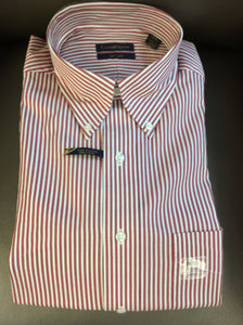 Club Room Size xl red/white Men's button up shirt