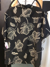 Load image into Gallery viewer, Size L black and cream Men's button up shirt