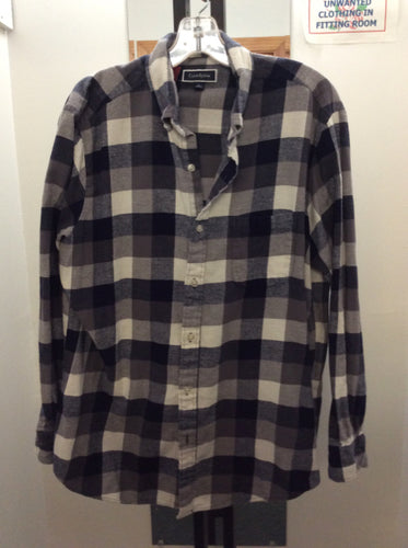 Club Room Size L Plaid Men's button up shirt