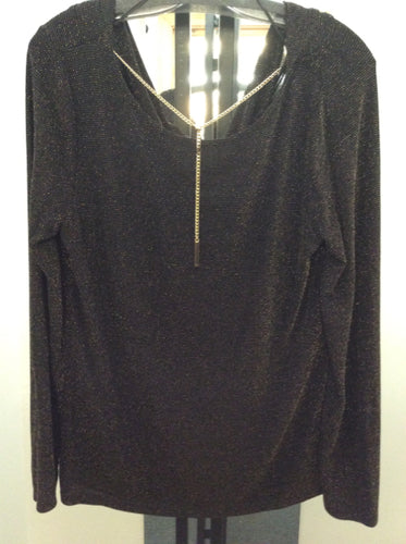 Michael Kors Size L Black jersey