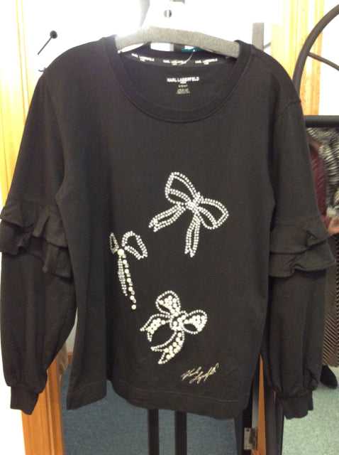 Karl Lagerfeld Size S/M Black jersey