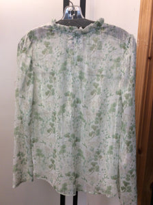 Maison d'Amelie Paris Size m Lime Green Blouse
