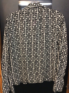 Worthington Size m black/white Blouse