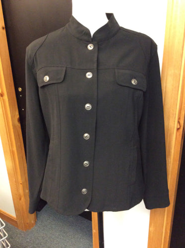 Chico's Size 2 Black jersey