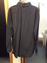 Load image into Gallery viewer, Apt. 9 Size xl Black Men's button up shirt