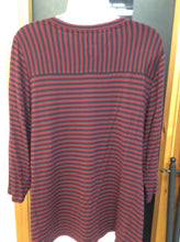 Load image into Gallery viewer, tommy hilfiger Size L Maroon/black jersey