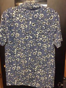 Express Size XS floral blue Men's - jersey