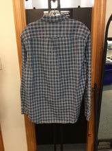 Load image into Gallery viewer, american eagle outfitters Size L Blue Men&#39;s button up shirt