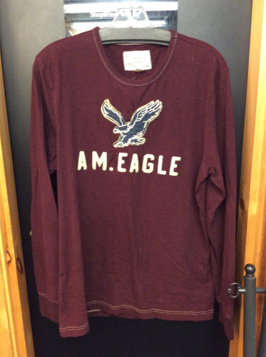 American Eagle Size L Maroon Men's - jersey