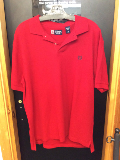 chaps Size L Red Men's - Polo shirt