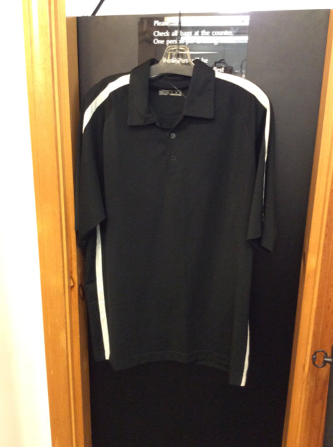 Nike Size L blk/wht Men's - Polo shirt