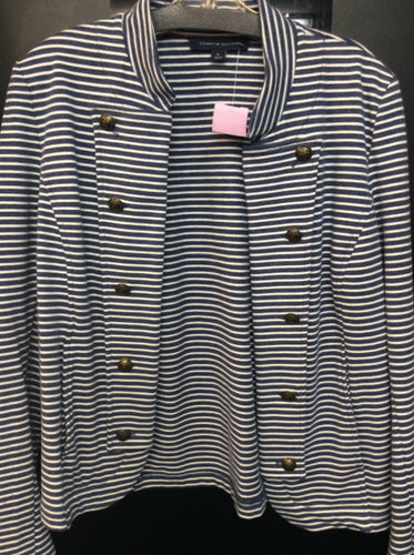 tommy hilfiger Size m blue/white Jacket