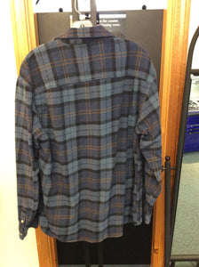 H&M Size m Blue Men's flannel shirt