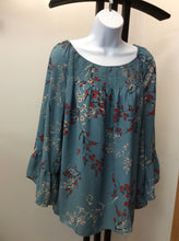 Load image into Gallery viewer, Zac &amp; Rachel Size 1x Multi color Blouse