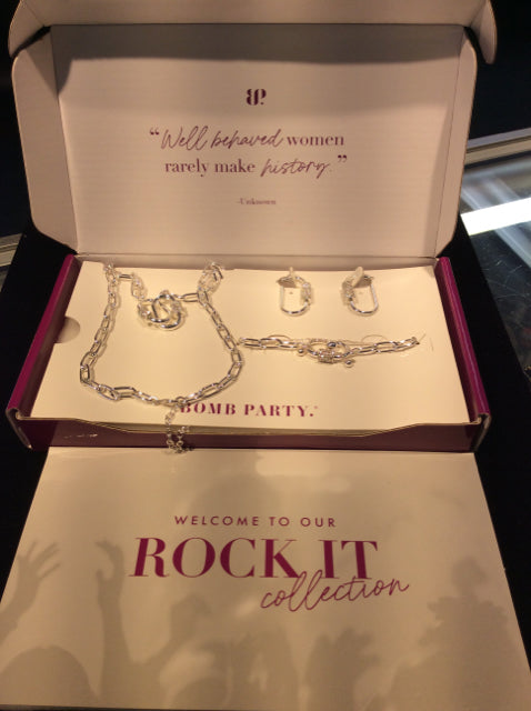 Jewelry Set silvtone
