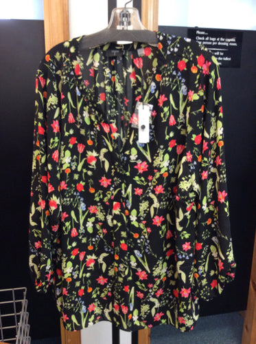tahari Size 2X Multi color Blouse