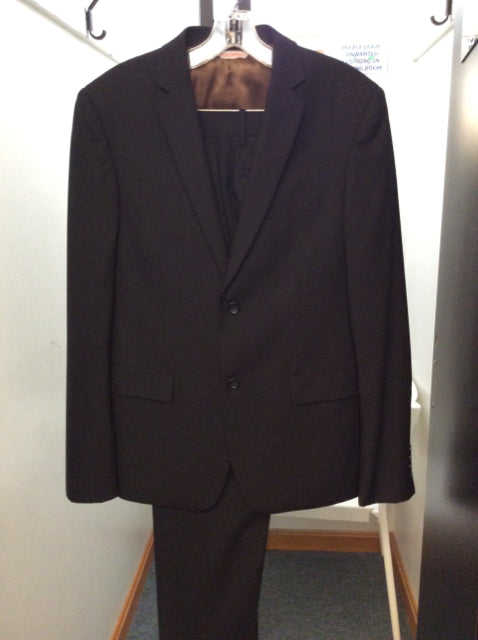 Montefino Size 38x32 Black 2pc Mens suit