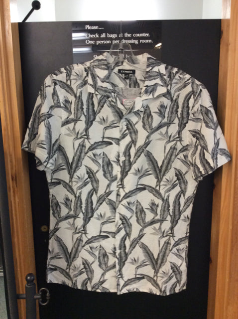 Express Size XS Off White Men's button up shirt