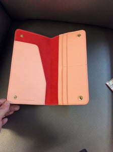 Anthropologie Coral Wallet