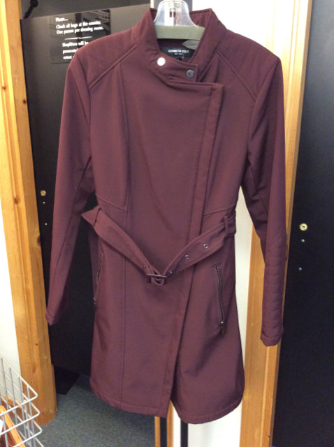 Kenneth Cole Size S/P Burgundy Jacket