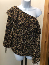Load image into Gallery viewer, Michael Kors Size s Animal Print Blouse