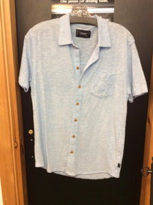Lucky Brand Size s light blue Men's button up shirt
