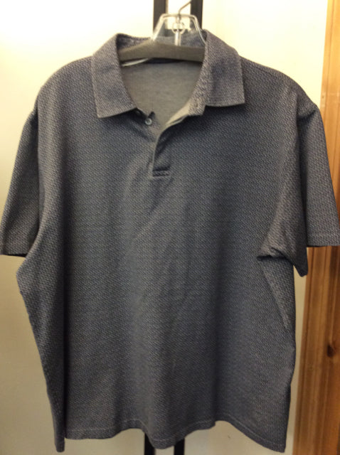 Ermenegildo Zegna Size xl Blue/Gray Men's - Polo shirt