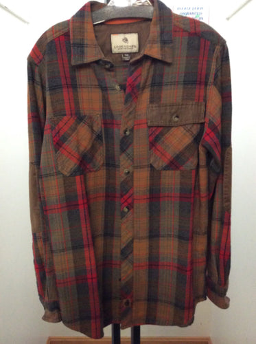 Legendary White Tail Size S/M Multi color plaid Men's flannel shirt