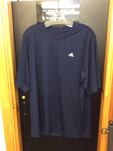 adidas Size L Navy Men's T-shirts