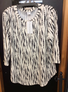 Size xl black/white jersey