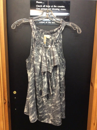 adiva Size L Gray Blouse