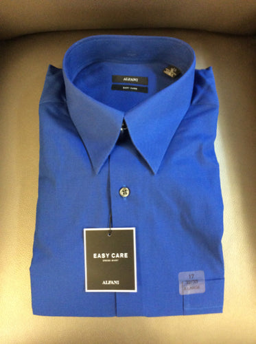 alfani Size xl Cobalt Men's button up shirt