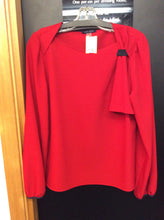 Load image into Gallery viewer, tommy hilfiger Size m Red and blue Blouse