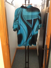 Load image into Gallery viewer, Size L blue/black Men's - Polo shirt