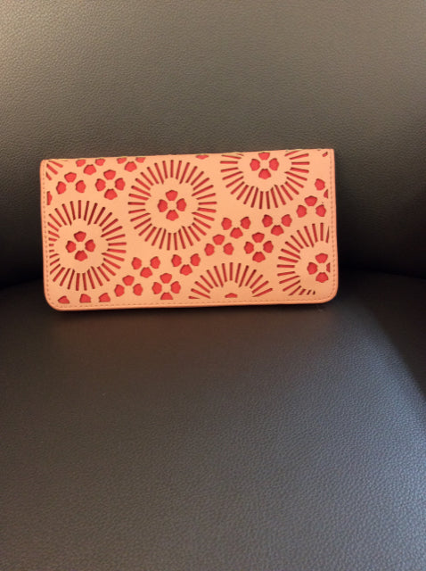 Anthropologie Coral Wallet