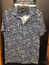 Load image into Gallery viewer, Express Size XS floral blue Men&#39;s - jersey