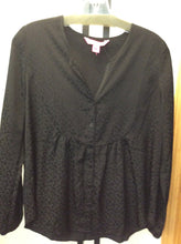 Load image into Gallery viewer, Lilly Pulitzer Size XS Black Blouse