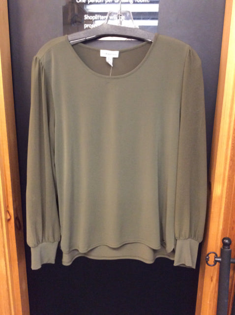 calvin klein Size m Olive Blouse