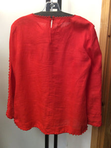 Jcrew Size 2 Orange Blouse