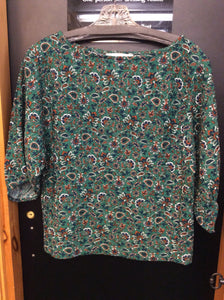loft Size s Green Blouse