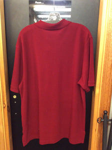 Jos A. Banks Size L Burgundy Men's - Polo shirt