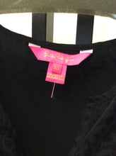 Load image into Gallery viewer, Lilly Pulitzer Size XS Black Blouse